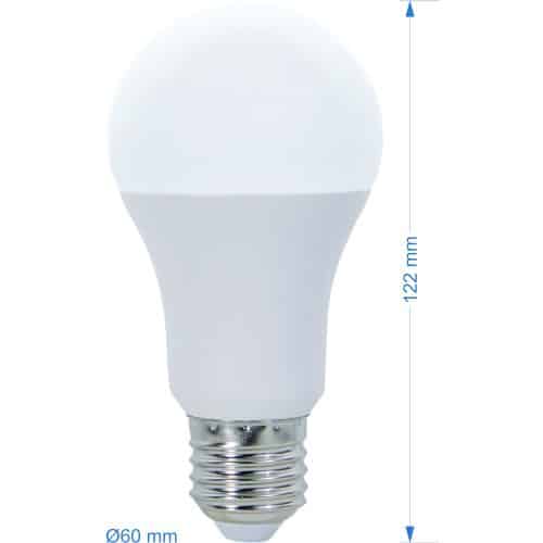 Bec LED LOHUIS, forma A60, E27, 15W, 25000 ore, 4000K