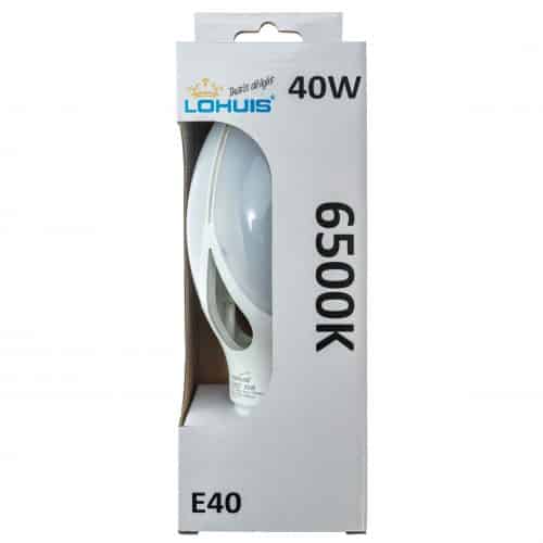 Bec LED LOHUIS FLOWER, E40, 40W, 25000 ore, lumina rece