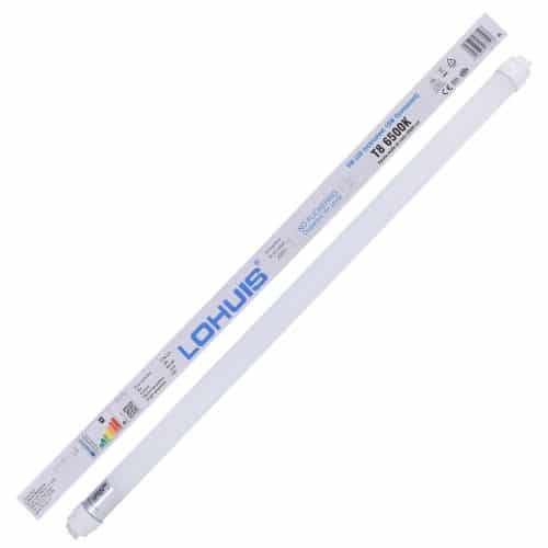 Tub LED LOHUIS T8, dispersor sticla, G13, 9W, 600mm, lumina rece