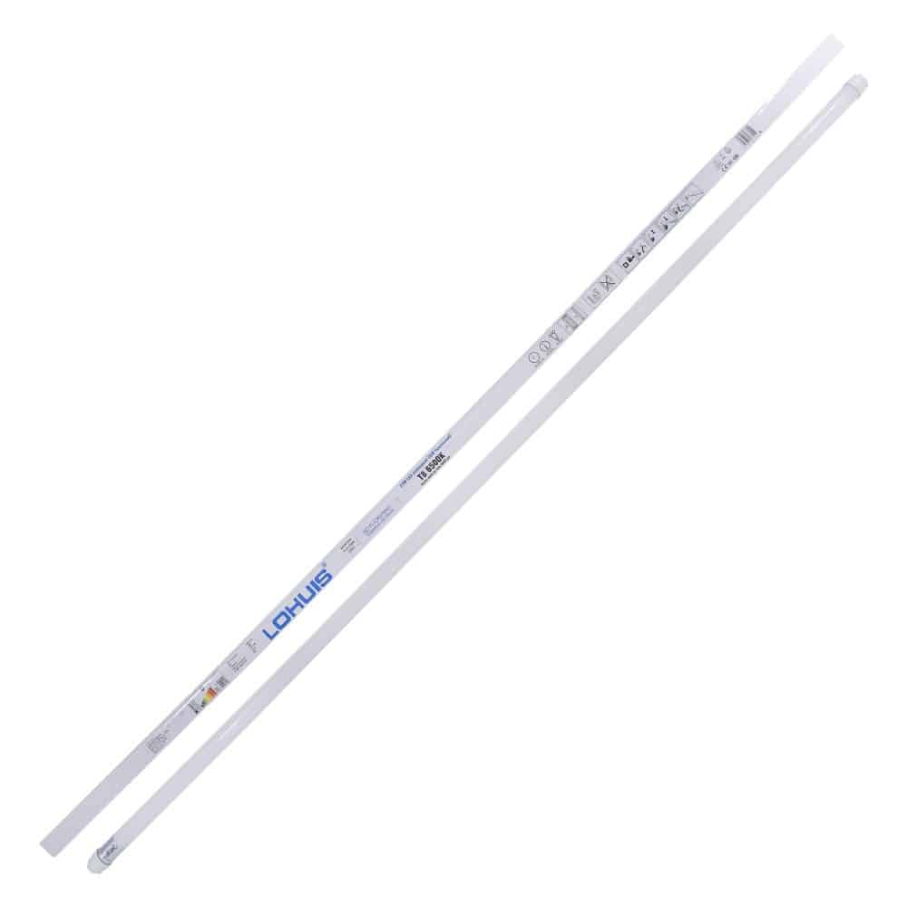 Tub LED LOHUIS T8, dispersor sticla, G13, 22W, 1500mm, lumina rece
