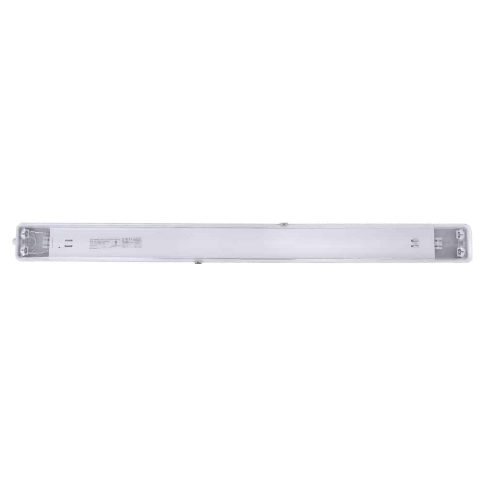 Corp iluminat HEPOL, pentru tub LED, IP65, G13, 2xT8, 1200mm, gri