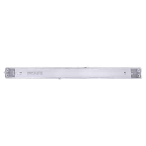 Corp iluminat HEPOL, pentru tub LED, IP65, G13, 2xT8, 1200mm, gri