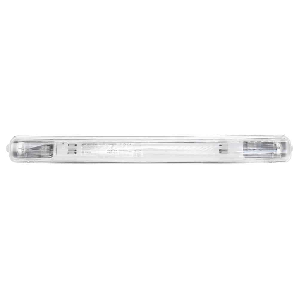 Corp iluminat HEPOL, pentru tub LED, IP65, G13, 1xT8, 600mm, gri