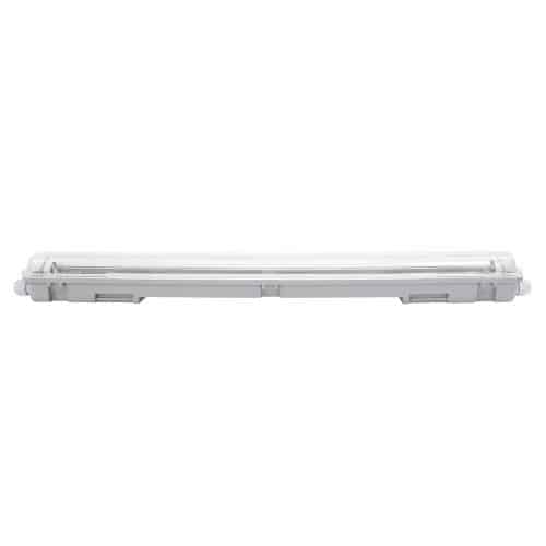 Corp iluminat HEPOL, pentru tub LED, IP65, G13, 1xT8, 600mm, gri