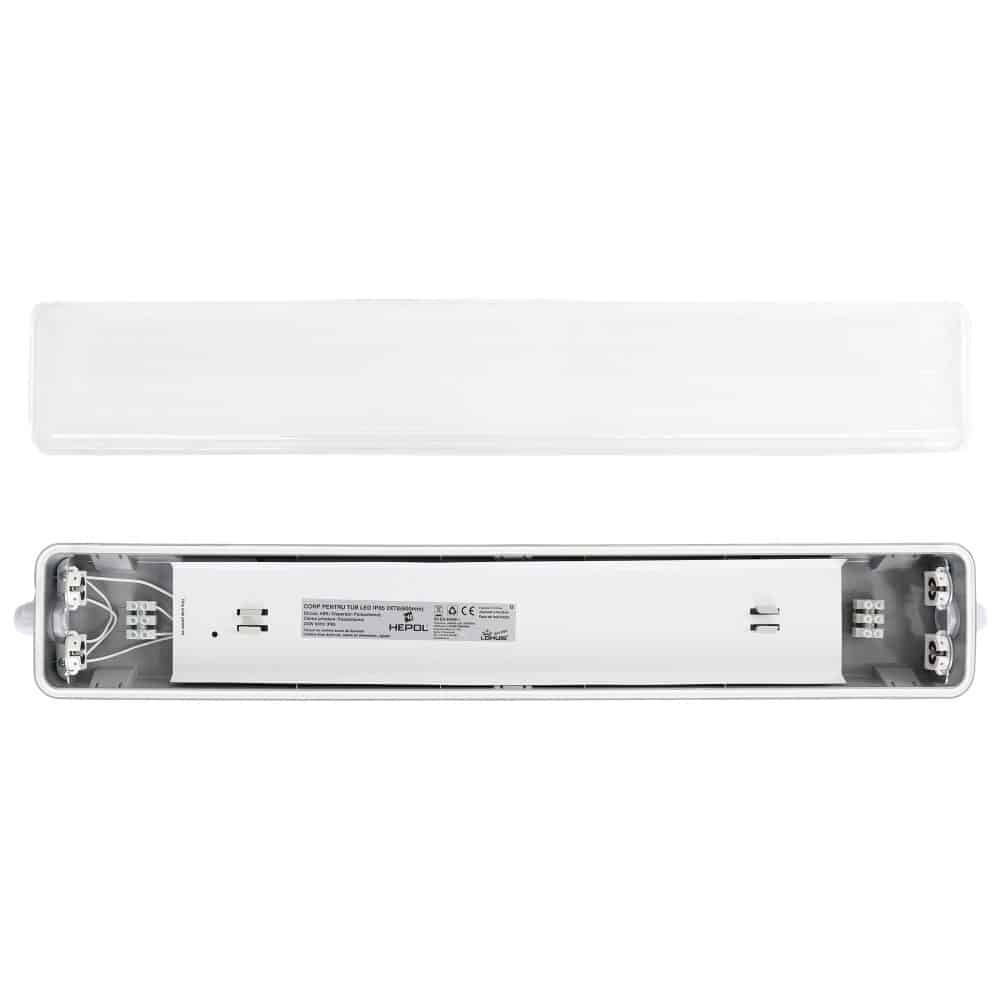 CORP ILUMINAT PT TUB LED IP65 2XT8 (600MM)