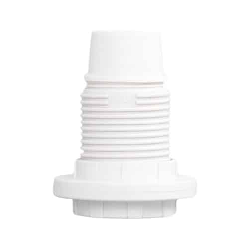 Dulie polimer termoplastic cu inel E14 alba
