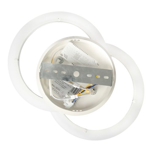 Aplica LED perete 2x16W, rotunda, dimabilă, temperatura culoare ajustabila 3000K-6000K