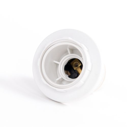 Dulie polimer termoplastic cu inel E14 alba
