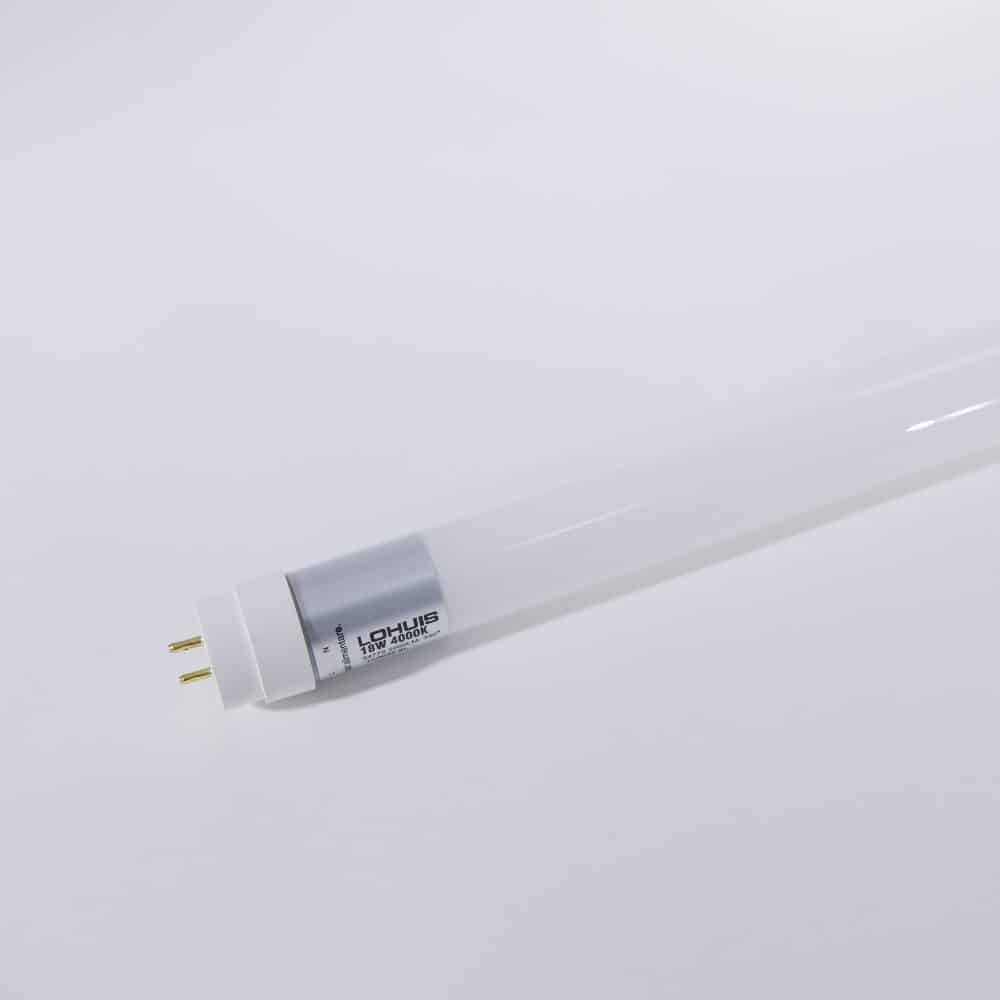Tub LED LOHUIS T8 18W, dispersor sticlă, 2000lm, 4000K