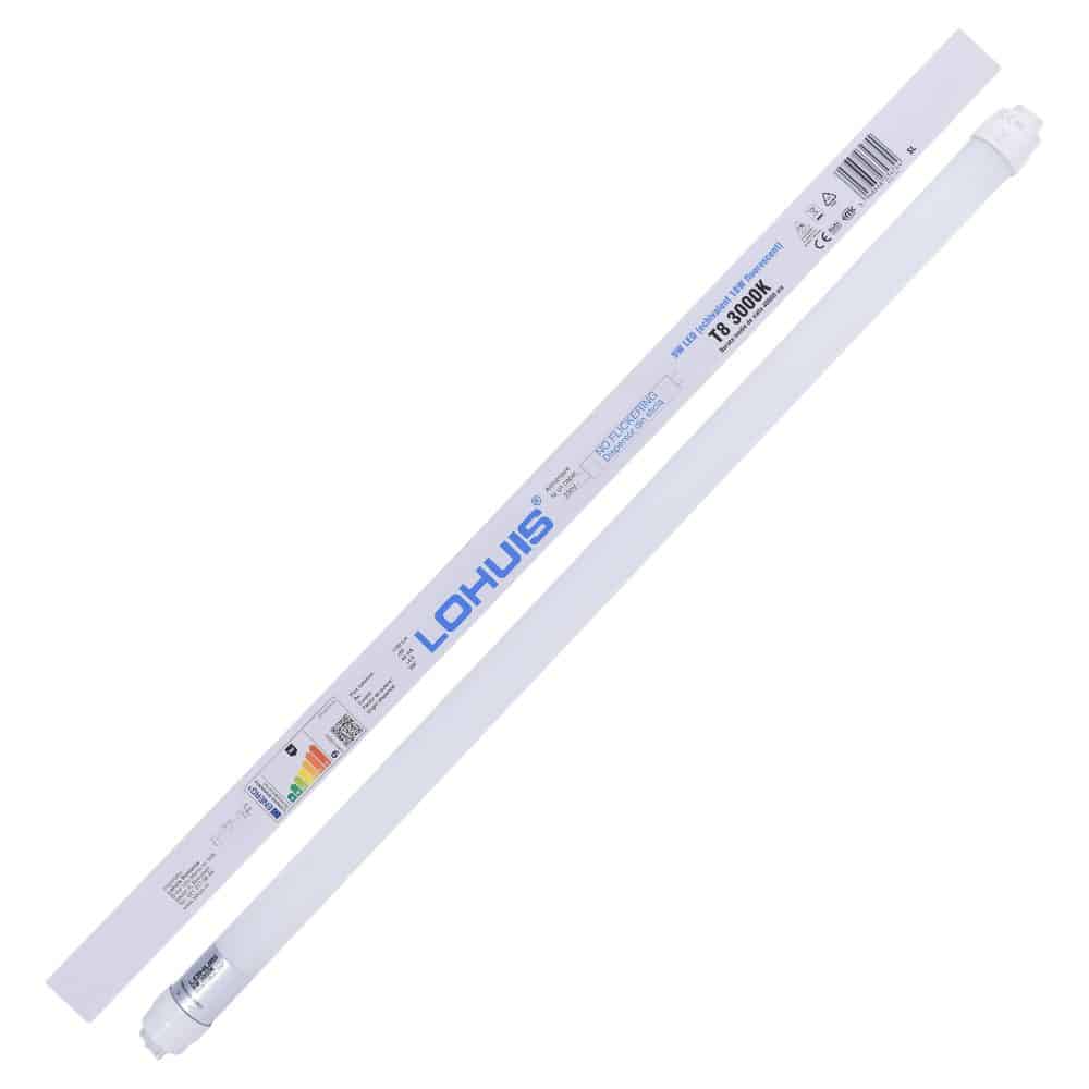 Tub LED LOHUIS T8 9W, dispersor sticlă, 1100lm, 3000K