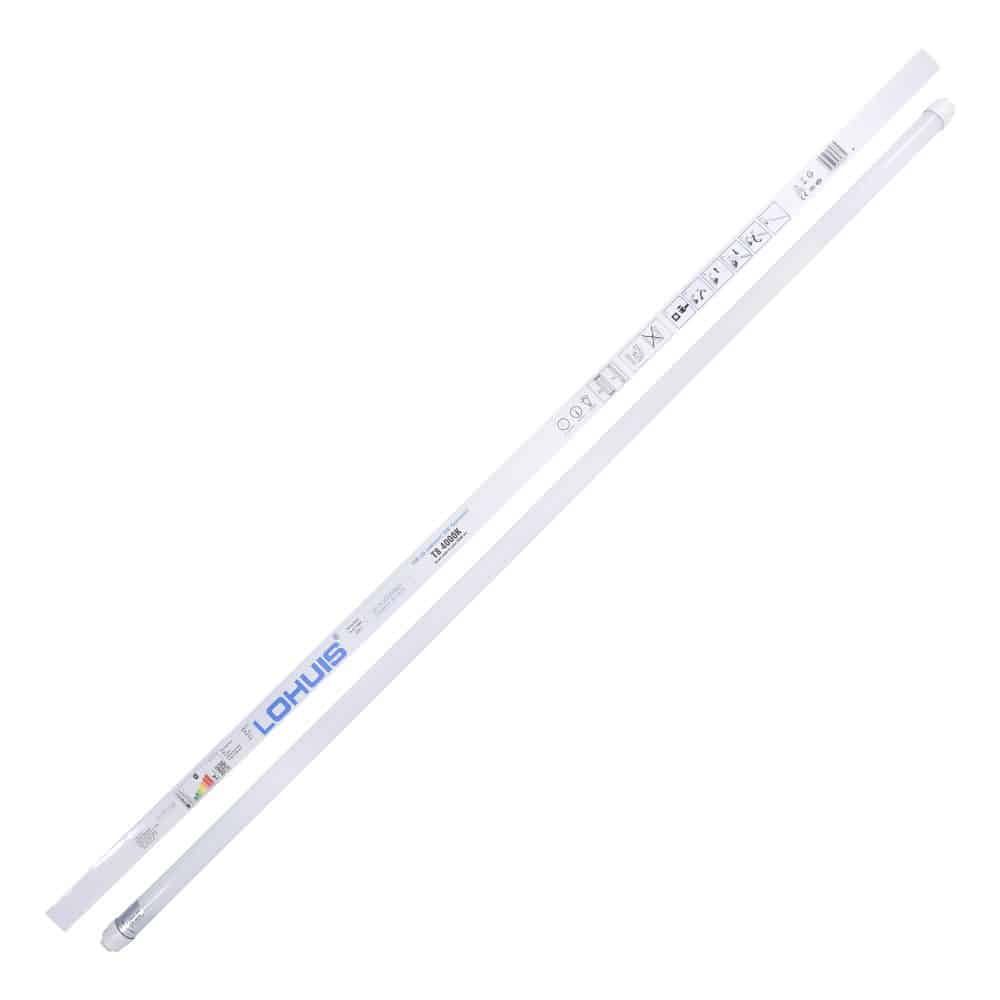 Tub LED LOHUIS T8 18W, dispersor sticlă, 2000lm, 4000K