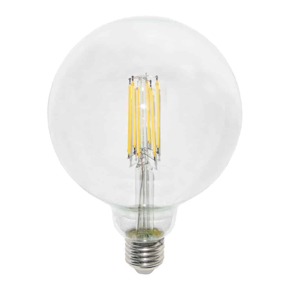 Bec LED G125 Filament, 4W, 800 lumeni, E27, lumină neutră