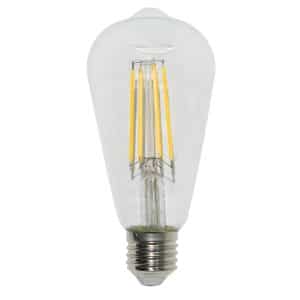 Bec LED ST64 Filament, 4W, 800 lumeni, E27, lumină neutră