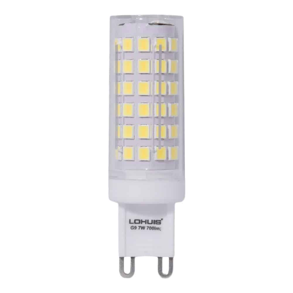 Bec LED LOHUIS, forma bulb, G9, 7W, 20000 ore, lumina rece