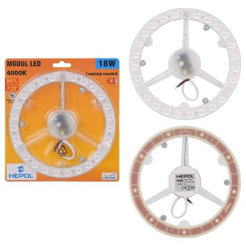 Kit modul LED circular 18W