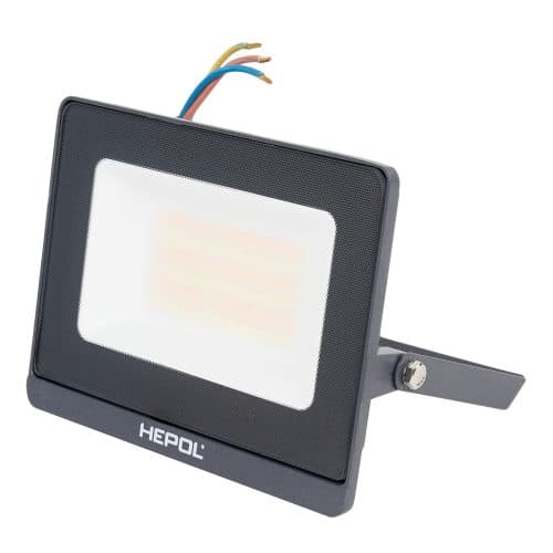 Proiector LED cu temperatura de culoare ajustabila, 30W, IP65, HEPOL