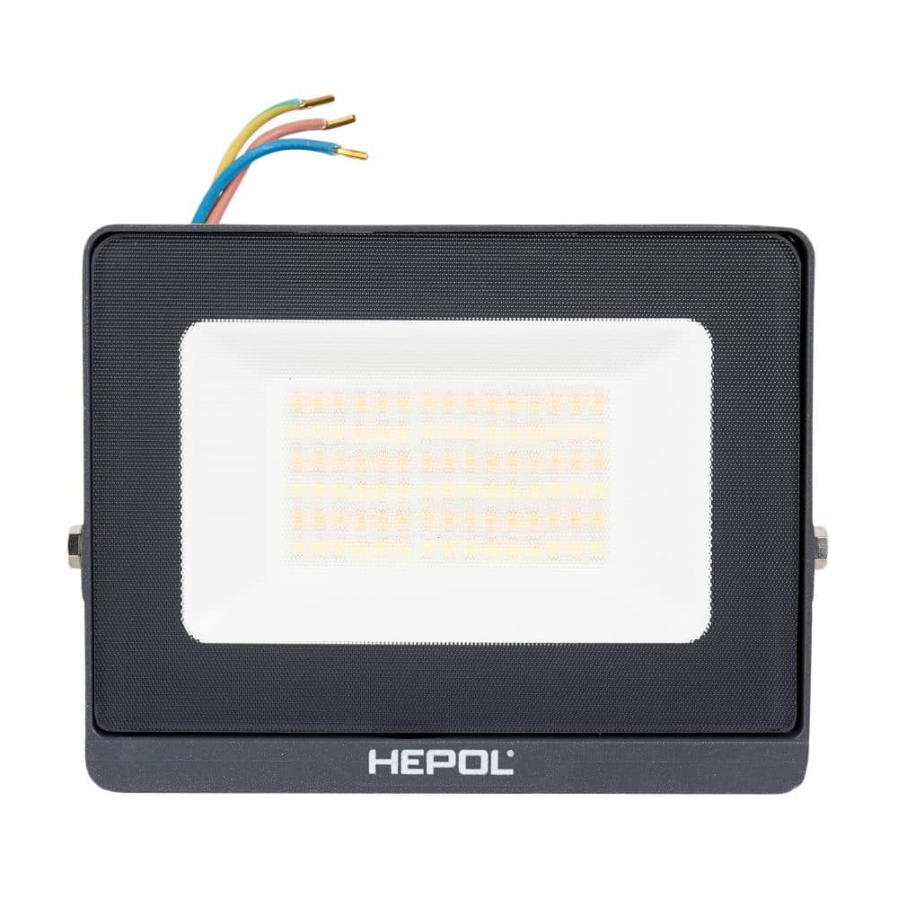 Proiector LED cu temperatura de culoare ajustabila, 30W, IP65, HEPOL