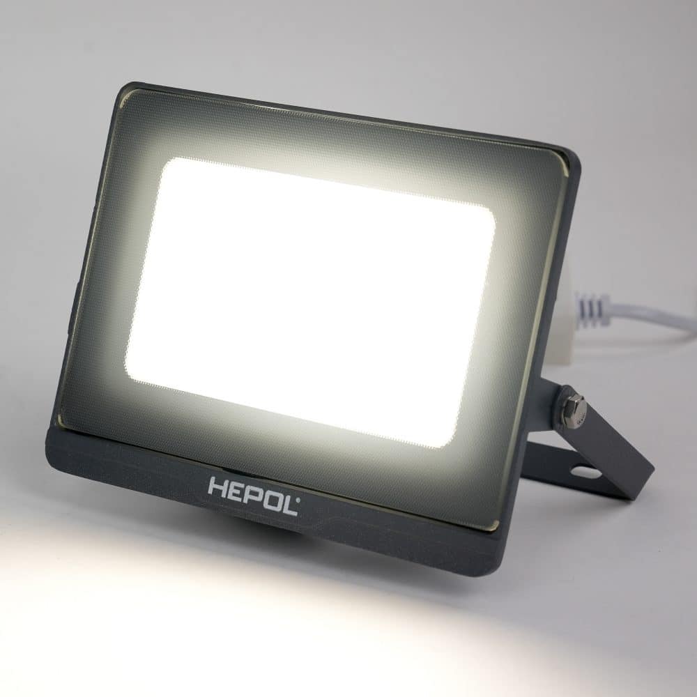 Proiector LED cu temperatura de culoare ajustabila, 30W, IP65, HEPOL