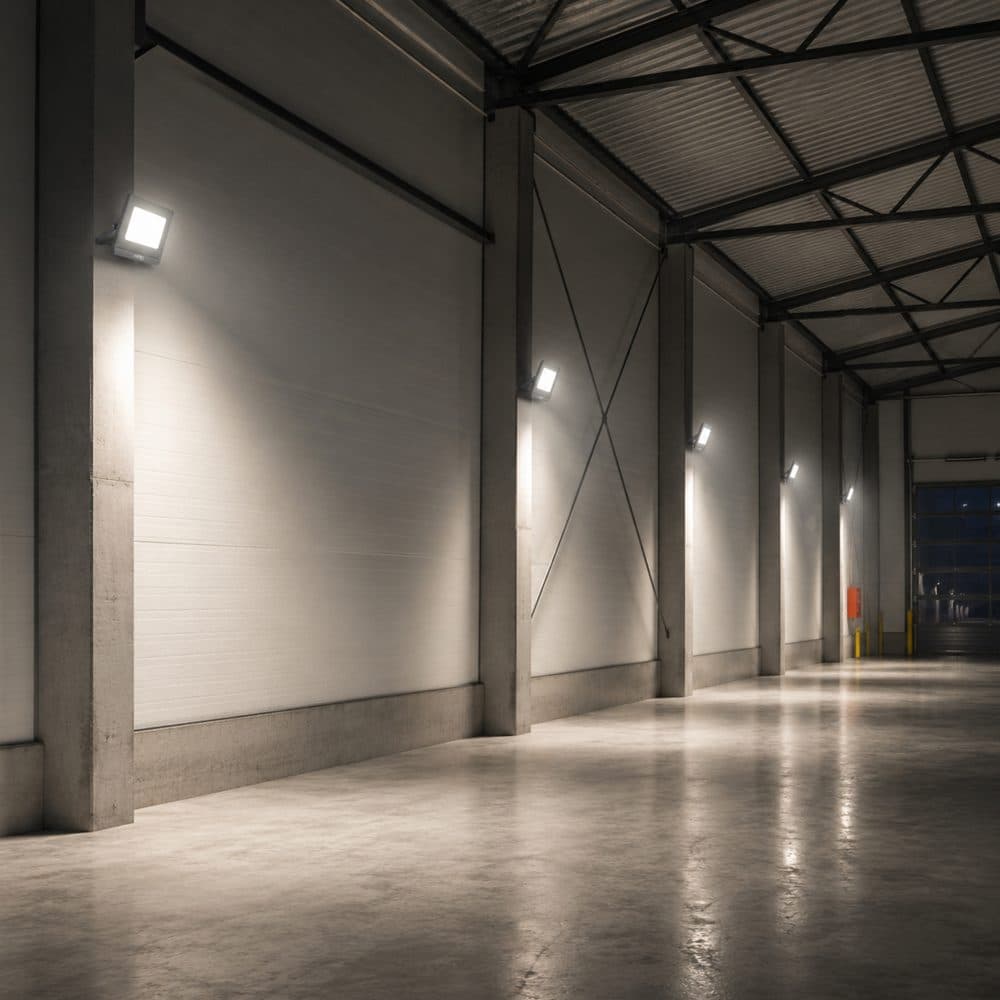 Proiector LED cu temperatura de culoare ajustabila, 30W, IP65, HEPOL