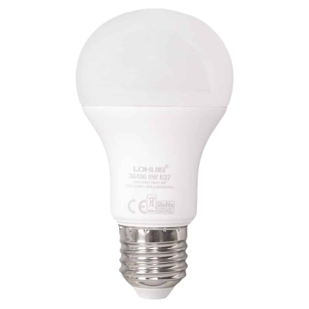 Bec LED cu temperatura de culoare ajustabila A60 9W