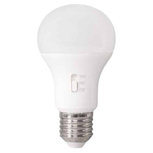 Bec LED cu temperatura de culoare ajustabila A60 9W