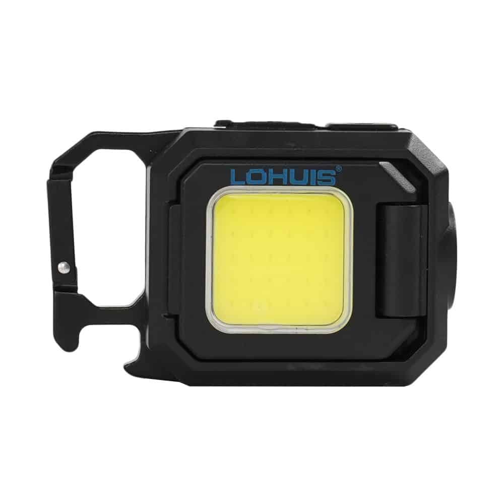 Breloc cu lanterna led reincarcabila 2*5W+3W