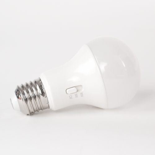 Bec LED cu temperatura de culoare ajustabila A60 11W 3000K/4000K/6500K