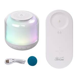 Incarcator fara fir cu difuzor BT si lumina RGB