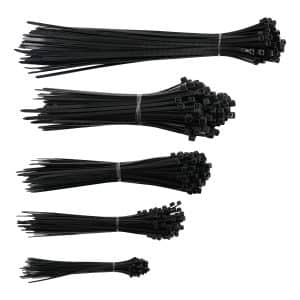 Banda zimtata SET 100*(2.5*100/2.5*150/3.6*200/3.6*300/4.8*350) neagra