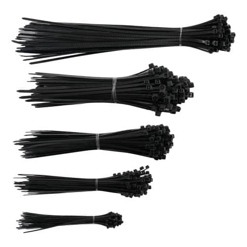 Banda zimtata SET 100*(2.5*100/2.5*150/3.6*200/3.6*300/4.8*350) neagra