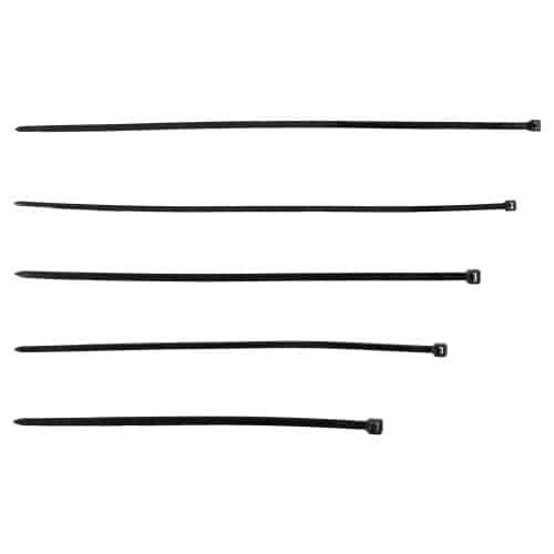 Banda zimtata SET 100*(2.5*100/2.5*150/3.6*200/3.6*300/4.8*350) neagra