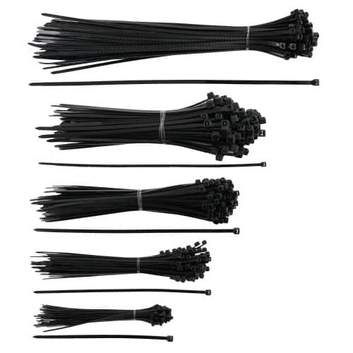 Banda zimtata SET 100*(2.5*100/2.5*150/3.6*200/3.6*300/4.8*350) neagra