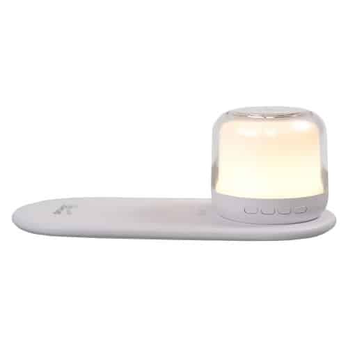 Incarcator fara fir cu difuzor BT si lumina RGB