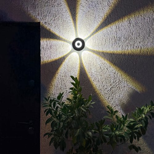 Aplica exterior BLACK-8, 8 W, 800 lm, IP44