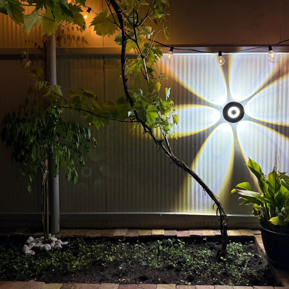Aplica exterior BLACK-8, 8 W, 800 lm, IP44