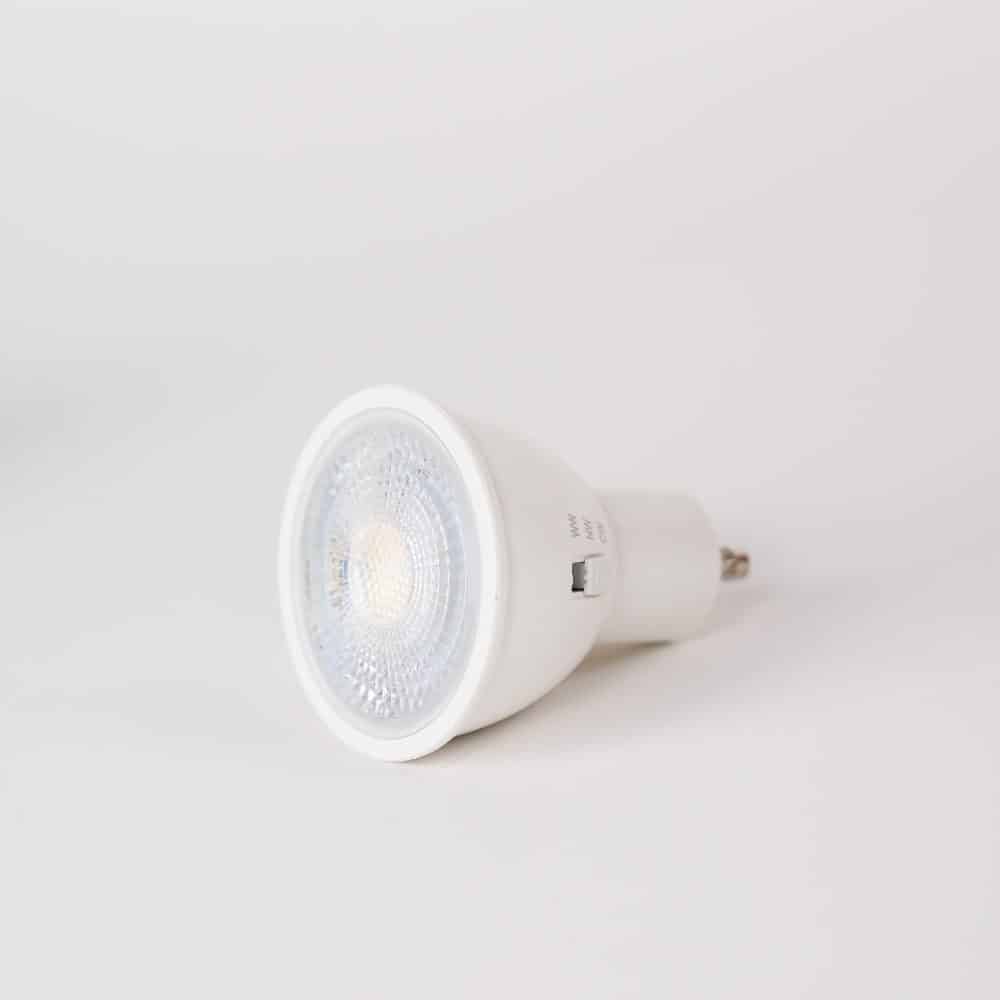 Bec LED cu temperatura de culoare ajustabila GU10 6W -3000K/4000K/6500K