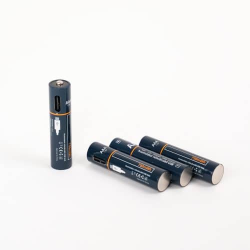 Acumulatori reincarcabili prin cablu USB AAA 1.5V 750mWh 4 buc