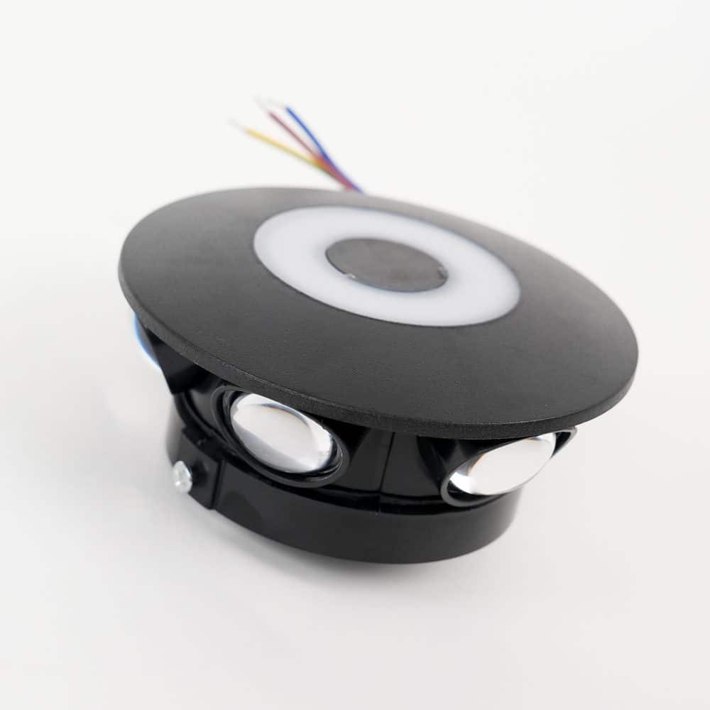 Aplica exterior BLACK-8, 8 W, 800 lm, IP44