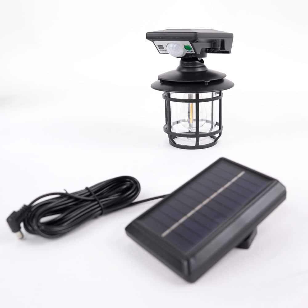Lampa LED solara tip felinar (rotunda) 3W IP44 5000K
