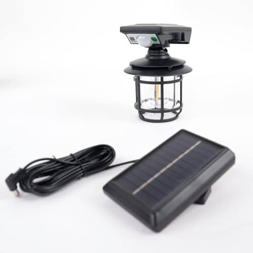 Lampa LED solara tip felinar (rotunda) 3W IP44 5000K