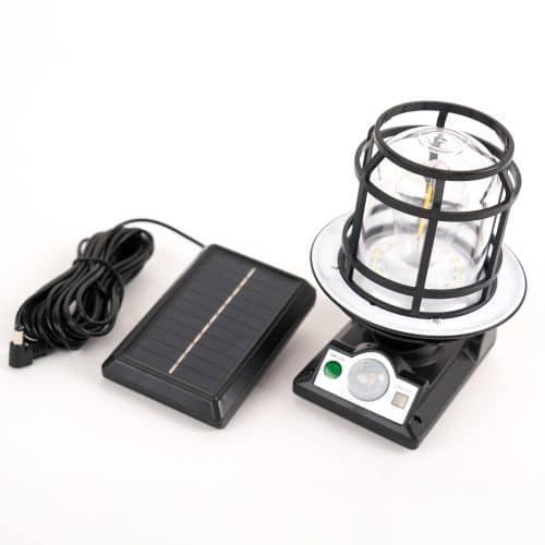 Lampa LED solara tip felinar (rotunda) 3W IP44 5000K