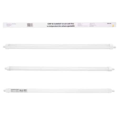 Corp de iluminat cu LED 36W IP65 cu temperatura de culoare ajustabila