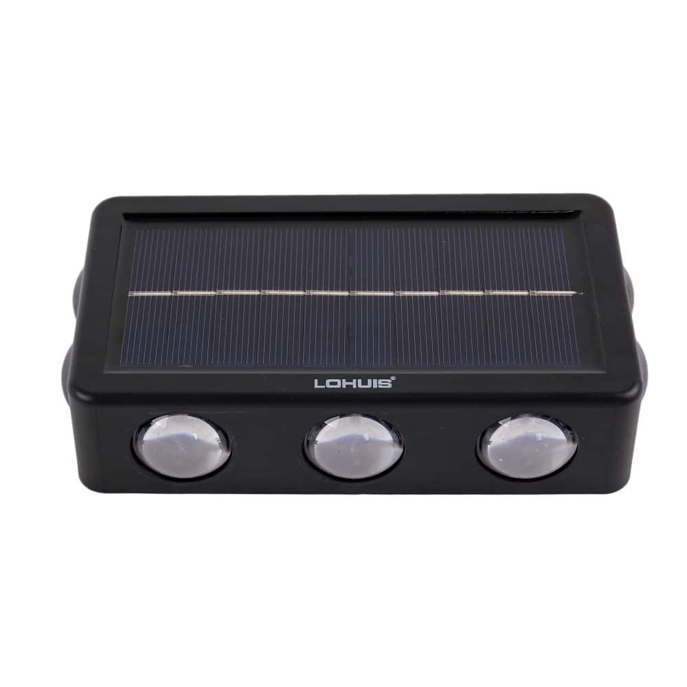 Aplică LED solara DECORATIVA 6+4, 30 lm, IP44, 3000K/6500K - Lohuis