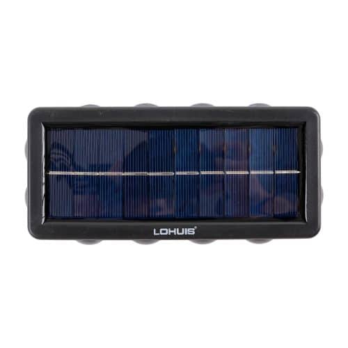 Aplica LED solara DECORATIVĂ 8+4, 30 lm, IP44, 3000K/6500K - Lohuis