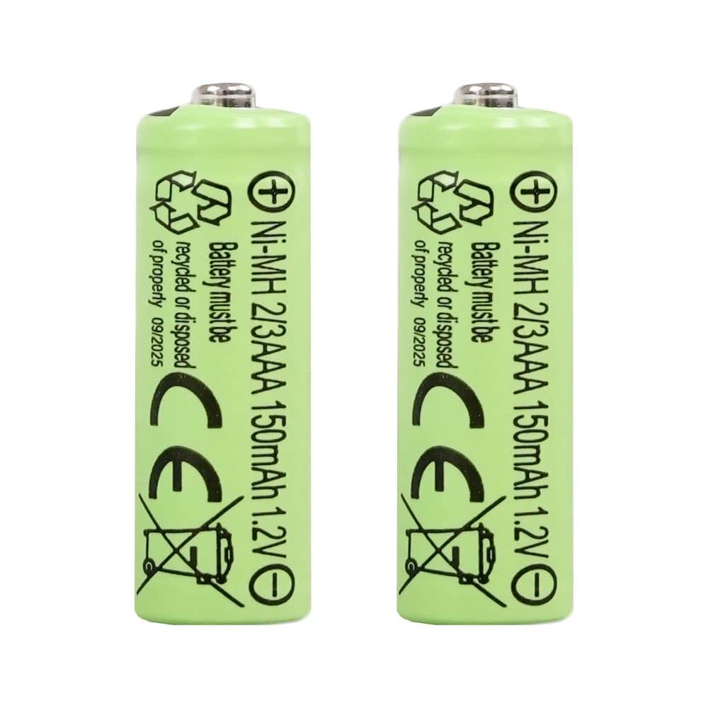 Set 2 acumulatori 2/3AAA150mAh