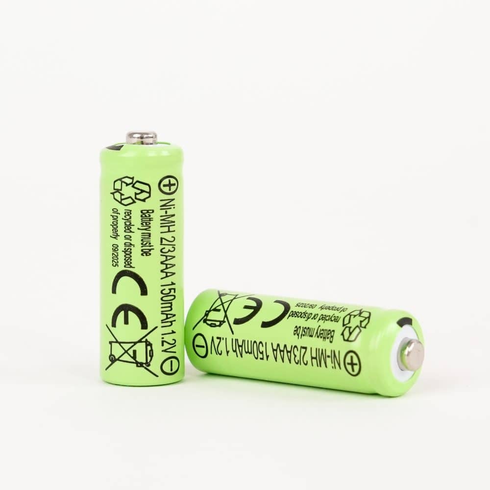 Set 2 acumulatori 2/3AAA150mAh