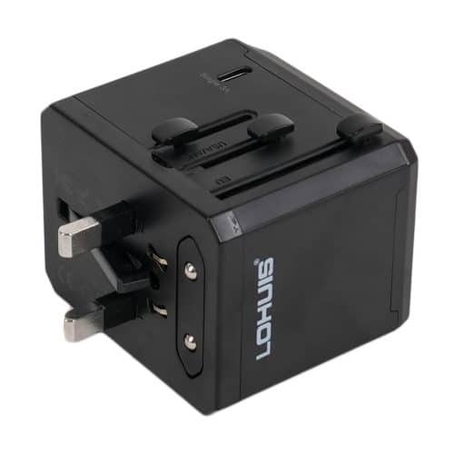 Adaptor de calatorie internațional (US, EU, AUS, UK) Lohuis