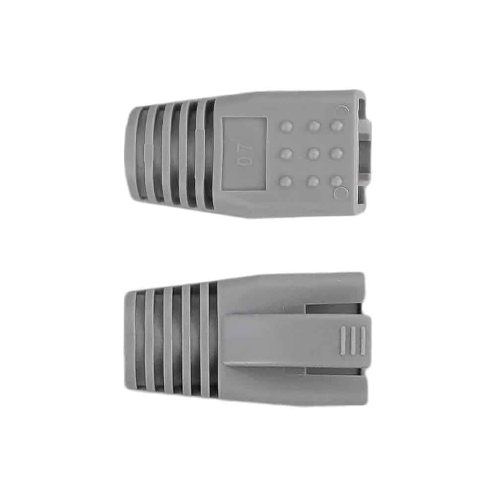 Mufa RJ45 CAT6A ecranata, cu manson, 8 seturi