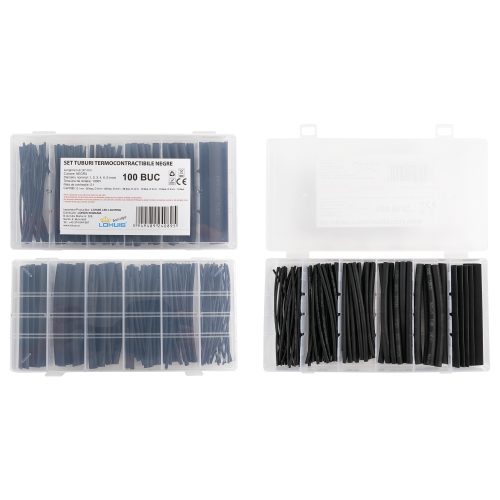 Tuburi termocontractabile negre