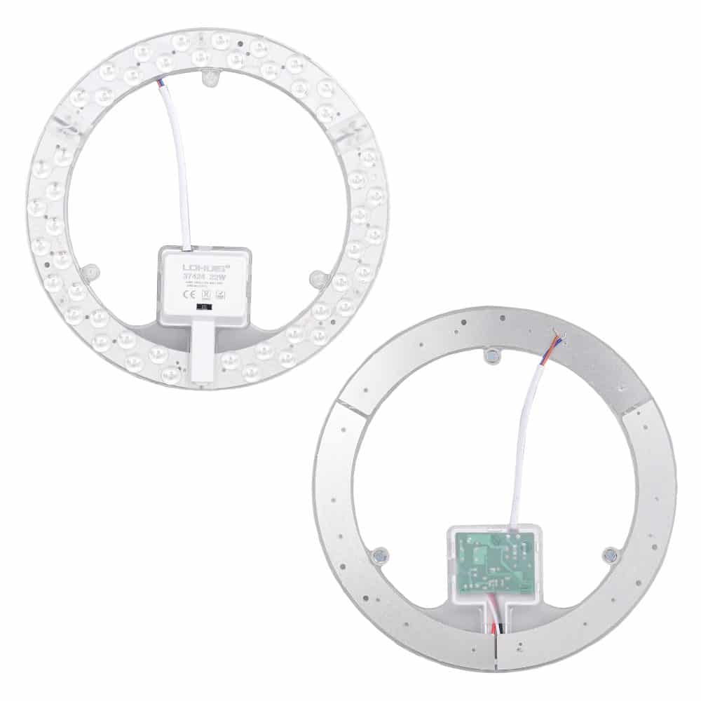 Kit modul LED circular 22W + Driver 2200 lm, Ø 241 mm, temperatura de culoare ajustabila, LOHUIS